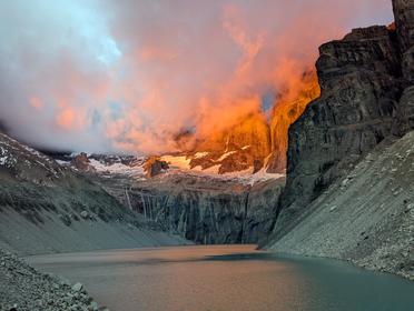 Sunrise at Mirador Base Torres Thumbnail